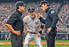 Yankees&#039; Boone Ejected After Ump Mistakes Fan&#039;s Heckle